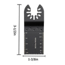 100PCS Oscillating Saw Blades, Quick Release Multitool Blades Kit, HCS Tool Blades for Wood Plastic, Compatible with Dewalt Dremel Fein Worx Bosch Makita Milwaukee-8