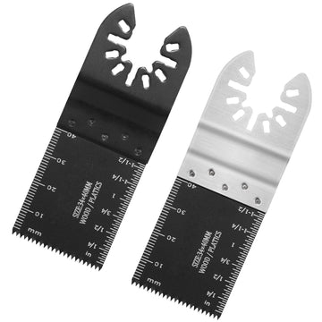 30PCS Multi Tool Blades Kits, Universal Quick Release Oscillating Saw Blades, 8 Types Wood Metal Plastic Oscillating Tool Blades, Fit Dewalt Bosch Milwaukee Hitachi Chicago Craftsman