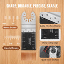 30PCS Multi Tool Blades Kits, Universal Quick Release Oscillating Saw Blades, 8 Types Wood Metal Plastic Oscillating Tool Blades, Fit Dewalt Bosch Milwaukee Hitachi Chicago Craftsman-5