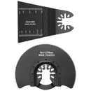 30PCS Multi Tool Blades Kits, Universal Quick Release Oscillating Saw Blades, 8 Types Wood Metal Plastic Oscillating Tool Blades, Fit Dewalt Bosch Milwaukee Hitachi Chicago Craftsman-12