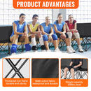 8 Seat Portable Folding Sport Bench Outdoor Camping Chair with Carry Bag-4