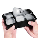 Ice Cube Trays (Set of 2), 2-in-1 Combo with Silicone Sphere Ice Ball Maker & Large Square Ice Cube Maker with Lid, Reusable Easy Release BPA Free Ice Tray Set for Whiskey Cocktails Bourbon-1