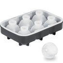 Ice Cube Trays (Set of 2), 2-in-1 Combo with Silicone Sphere Ice Ball Maker & Large Square Ice Cube Maker with Lid, Reusable Easy Release BPA Free Ice Tray Set for Whiskey Cocktails Bourbon-10