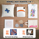 VEVOR Heat Press 12 x 10 in Portable Easy Press Sublimation Transfer DIY T-shirt-3