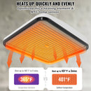 VEVOR Heat Press 12 x 10 in Portable Easy Press Sublimation Transfer DIY T-shirt-5