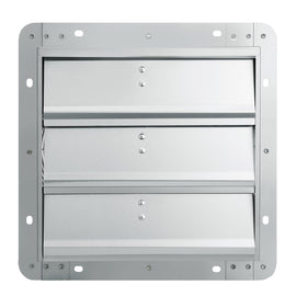 VEVOR Shutter Exhaust Fan, 254 mm High-speed 1400RPM 753 CFM, Aluminum Wall Mount Attic Fan with AC-motor, Ventilation and Cooling for Greenhouses, Garages, Sheds, Shops