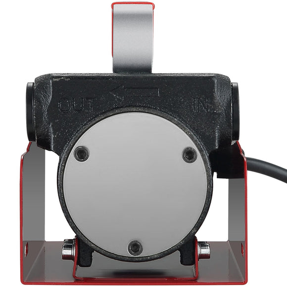 Fuel Transfer Pump, 12V DC, 10 GPM, 8 m Lift, Portable Electric Diesel Transfer Extractor Pump Kit with Automatic Shut-off Nozzle, Delivery & Suction Hose for Diesel, Kerosene, Transformer Oil