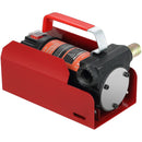 Fuel Transfer Pump, 12V DC, 10 GPM, 8 m Lift, Portable Electric Diesel Transfer Extractor Pump Kit with Automatic Shut-off Nozzle, Delivery & Suction Hose for Diesel, Kerosene, Transformer Oil-11
