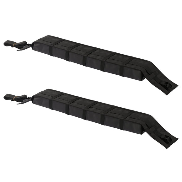 VEVOR Soft Roof Rack Pads 33in 176lbs Load Capacity for Kayak Canoe Surfboard Luggage