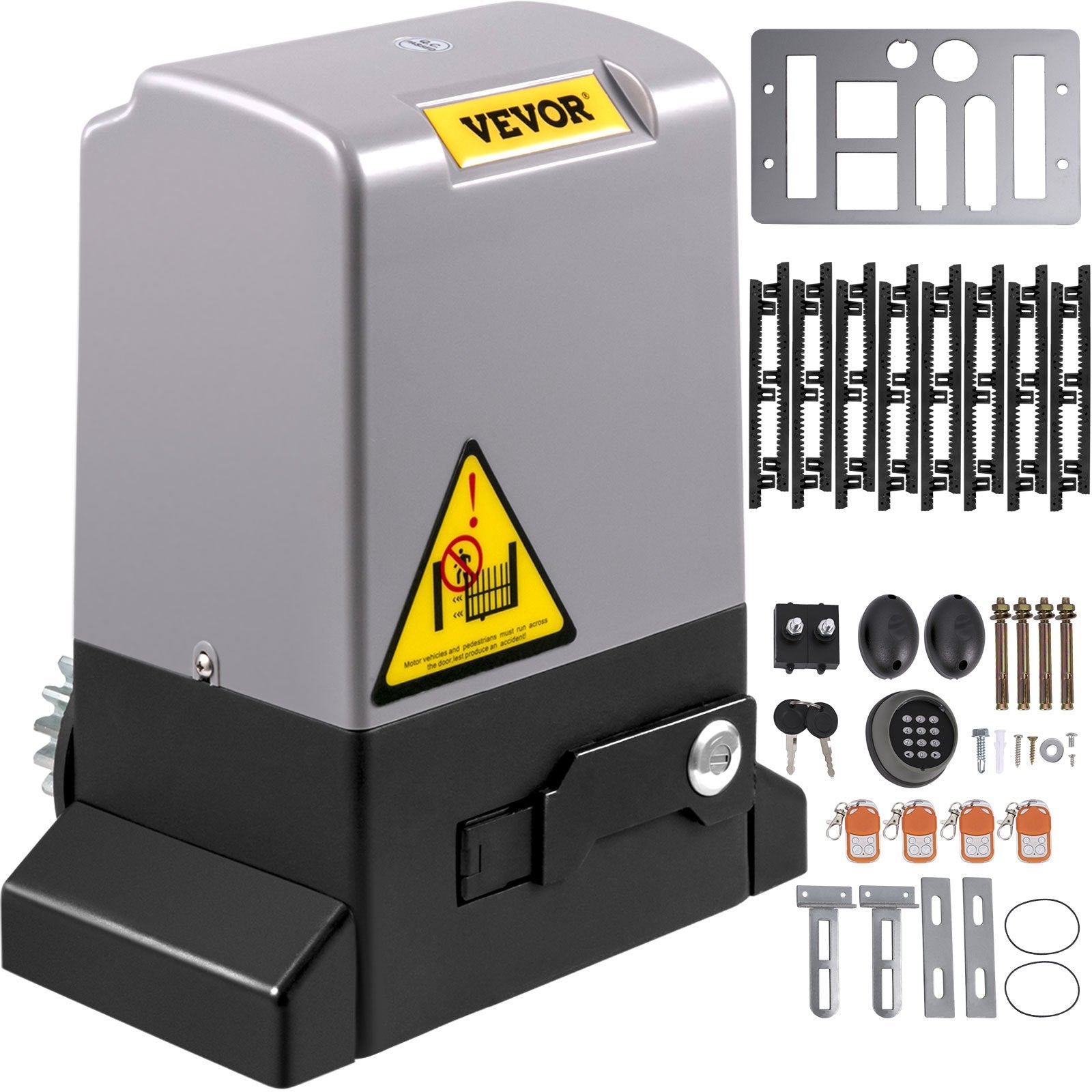 VEVOR Sliding Gate Opener Automatic Sliding Gate 1800 KG 4 Remote & APP Control