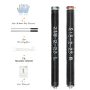 Garage Door Torsion Springs Pair of 0.218 x 2 x 23inch with Winding Bars-8