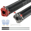 Garage Door Torsion Springs Pair of 0.218 x 2 x 23inch with Winding Bars-9