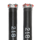 Garage Door Torsion Springs Pair of 0.218 x 2 x 23inch with Winding Bars-12