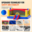 Inflatable Bounce House, Outdoor High Quality Playhouse Trampoline, Jumping Bouncer with Blower, Slide, and Storage Bag, Family Backyard Bouncy Castle, for Kid Ages 3_10 Years, 4.5x4.4x2m-3