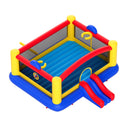 Inflatable Bounce House, Outdoor High Quality Playhouse Trampoline, Jumping Bouncer with Blower, Slide, and Storage Bag, Family Backyard Bouncy Castle, for Kid Ages 3_10 Years, 4.5x4.4x2m-10
