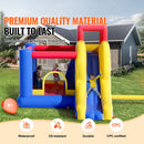 Inflatable Bounce House, Outdoor High Quality Playhouse Trampoline, Jumping Bouncer with Blower, Slide, and Storage Bag, Family Backyard Bouncy Castle, for Kid Ages 3_8 Years, 3.4x2.6x2.3m-2