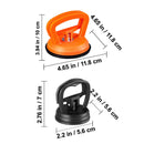 3PCS Car Body Dent Puller Suction Repair Pull Ding Remover Sucker Cup Tool-8