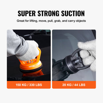 VEVOR 3PCS Car Body Dent Puller Suction Repair Pull Ding Remover Sucker Cup Tool - 0