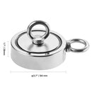 771 Kg Strong Fishing Magnet Kit Double Sided Pull Force Rope Carabiner-8