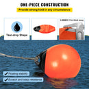Boat Buoy Balls, 15\" Diameter Inflatable Heavy-Duty Marine-Grade PVC Marker Buoys, Round Boat Mooring Buoys, Anchoring, Rafting, Marking, Fishing, Orange-4