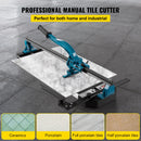 Tile Cutter 24in Cutting Tool w/ Laser Guide Single Rail Double Brackets-2