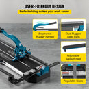 Tile Cutter 24in Cutting Tool w/ Laser Guide Single Rail Double Brackets-6
