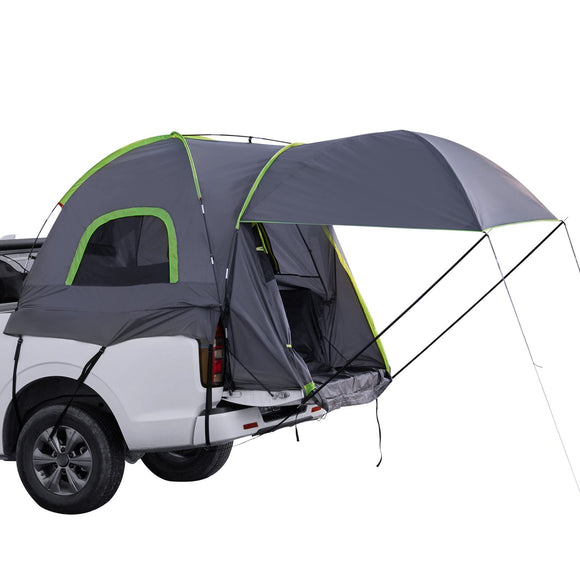 Truck Tent 5.0-5.2ft Waterproof PU2000 Truck Bed Camping Tent 2-3 Person