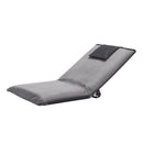 Floor Chair, 6-Position Adjustable Meditation Chair with Back Support, Folding Sofa Chair for Reading TV Watching and Gaming, Portable Floor Seat Lounge Sofa Chair for Kids Teens Adults, Gray-12