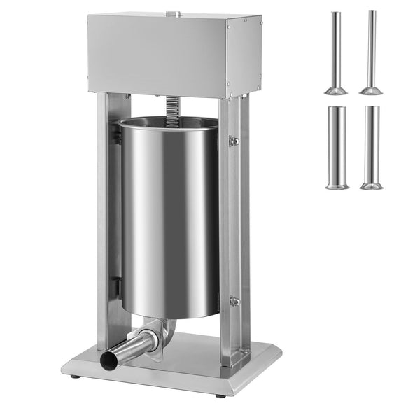 Electric Sausage Stuffer 15L Variable Speed Sausage Maker Stainless Steel