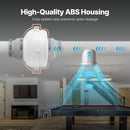 VEVOR 4" to 4.5" Radon Mitigation Fan System Quiet 380CFM Inline Duct Waterproof-6