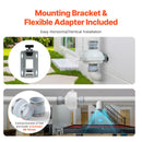 4" to 4.5" Radon Mitigation Fan System Kit Quiet 260 CFM Inline Duct Fan-5