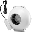 6" to 4.5" Radon Mitigation Fan System Kit Quiet 380 CFM Inline Duct Fan-10