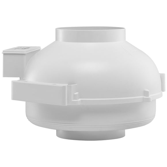 VEVOR 6" to 4.5" Radon Mitigation Fan System Kit Quiet 380 CFM Inline Duct Fan