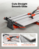 1000 mm Manual Tile Cutter, Upgraded Sliding Head Cutting Tool with Spring-Loaded Base, Angle Fence, Tungsten Carbide Cutting Wheel, Alignment Guide, for DIY Pros, Ceramic, Floor & Wall Tiles-2