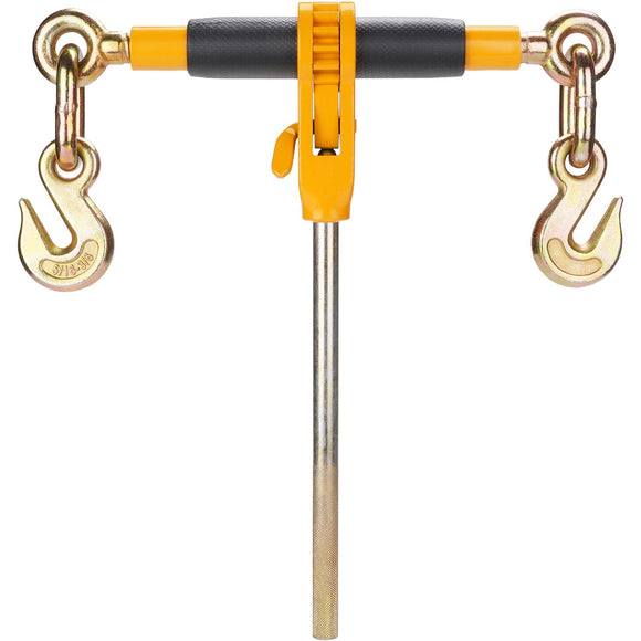 Ratchet Chain Binder 3/8"-1/2" Load Binders 12000 lbs w/ G80 Chains 4 Pcs