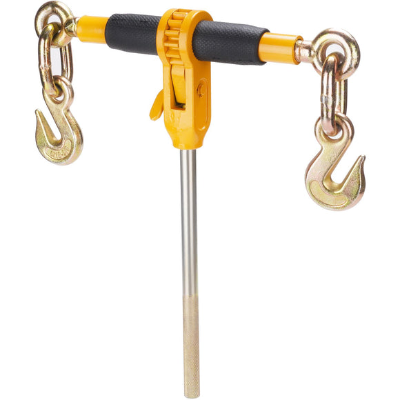 Ratchet Chain Binder 3/8"-1/2" Load Binders 12000 lbs w/ G80 Chains 4 Pcs