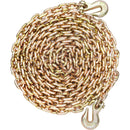 Ratchet Chain Binder 3/8"-1/2" Load Binders 12000 lbs w/ G80 Chains 4 Pcs-12