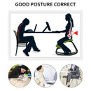 Ergonomic Kneeling Chair Heavy Duty Better Posture Kneeling Stool Office Chair Home for Body Shaping Relieveing Stress Meditation Desk Computer Kneeling Stool Chair-10