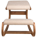 Ergonomic Kneeling Chair Heavy Duty Better Posture Kneeling Stool Office Chair Home for Body Shaping Relieveing Stress Meditation Desk Computer Kneeling Stool Chair-11