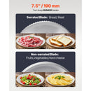 Meat Slicer 180W 190 mm Electric Deli Food Slicer for Meat Bread Cheese-2