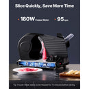Meat Slicer 180W 190 mm Electric Deli Food Slicer for Meat Bread Cheese-4