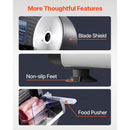 Meat Slicer 180W 190 mm Electric Deli Food Slicer for Meat Bread Cheese-6