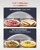 VEVOR Meat Slicer 180W 190 mm Electric Deli Food Slicer for Meat Bread Cheese-2