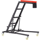 Automotive Topside Creeper, with Adjustable Height 48" to 76", 181.44KGS Capacity High Creeper, 4 Swivel Caster Wheels, Heavy Duty Foldable Creeper for Auto Repair and Maintenance-9