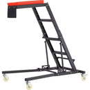 Automotive Topside Creeper, with Adjustable Height 48" to 76", 181.44KGS Capacity High Creeper, 4 Swivel Caster Wheels, Heavy Duty Foldable Creeper for Auto Repair and Maintenance-12