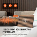 Wood Slat Acoustic Panels 23.6 x 47.2 inch for Modern Wall Decor Walnut-4