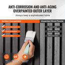 VEVOR Wood Slat Acoustic Panels 23.6 x 47.2 inch for Modern Wall Decor Black Oak-3