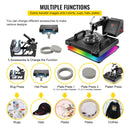 New Digital Clamshell 12" X 15" (29 X 38cm) Heat Transfer Press T-Shirt Sublimation Machine-6