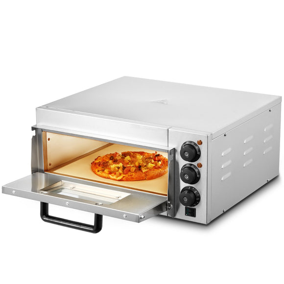 VEVOR Commercial Countertop Pizza Oven Electric Pizza Oven for 16" Pizza Indoor