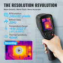 Infrared Thermal Imager Visible Light Camera 2MP IR Resolution 240x180-3